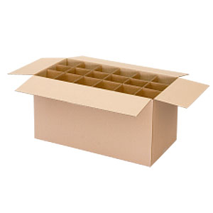 Kitchen / Crockery Carton with Dividers